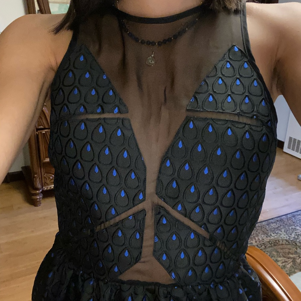 KEEPSAKE The Label mesh panel dress